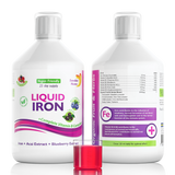 Iron with B-complex and organic fruit and herb extract 500 ml /Vegan/ - Nutra Best Europe