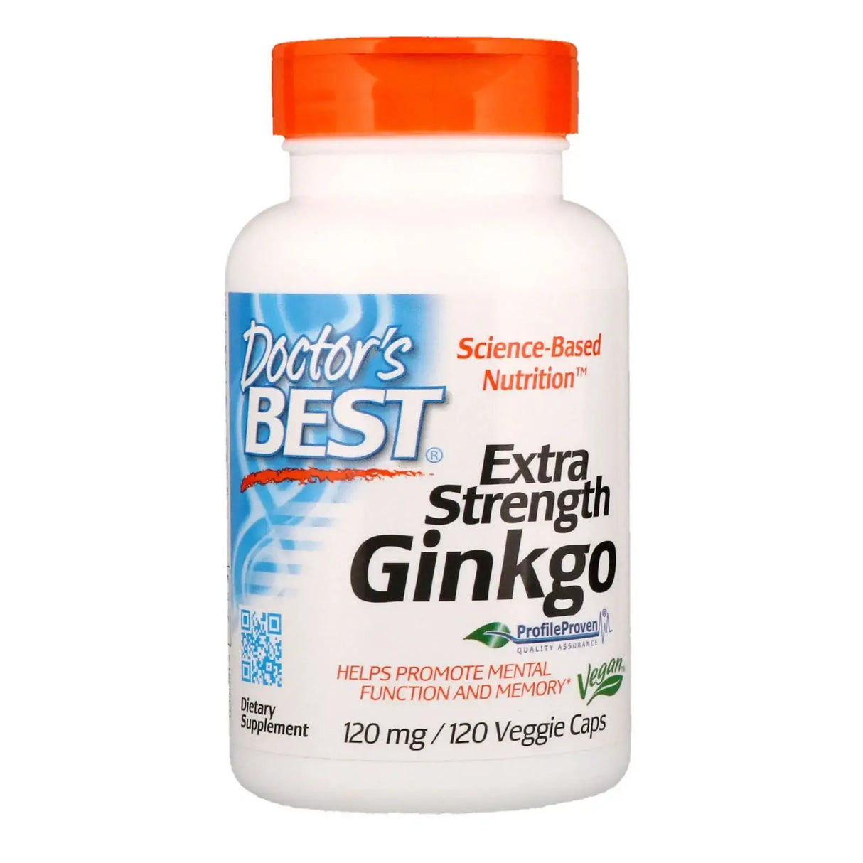 BEST Extra Strength Ginkgo 120 mg - 120 capsules - Nutra Best Europe