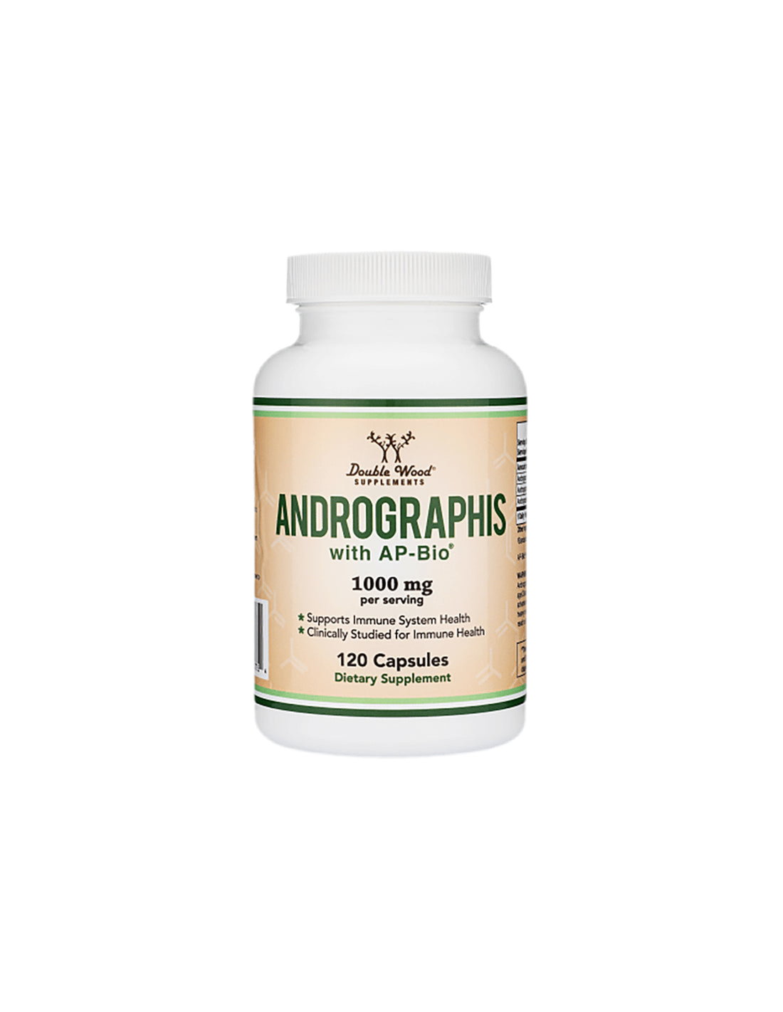 Andrographis with AP-Bio®/ Andrographis, 120 capsules Double Wood - Nutra Best Europe