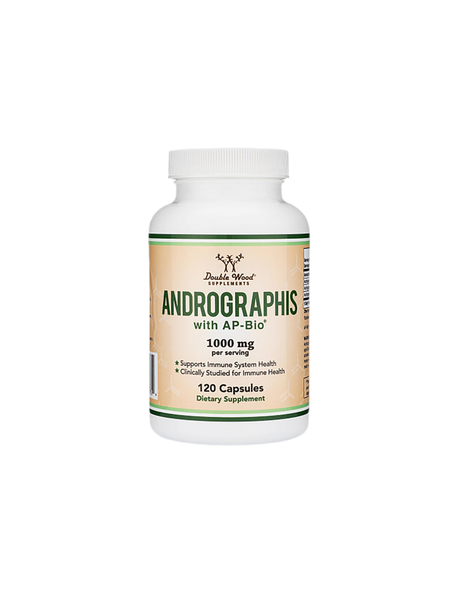Andrographis with AP-Bio®/ Andrographis, 120 capsules Double Wood - Nutra Best Europe