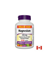 Magnézium - Magnézium (oxid, malát, glicerofoszfát) 250 mg, 210 kaplet
