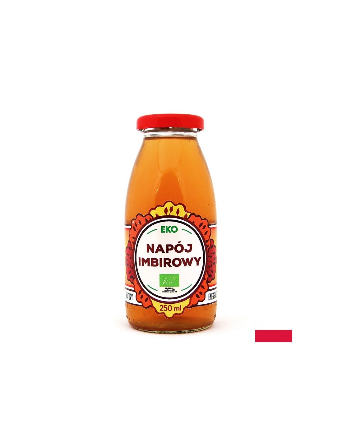 Bio gyömbéres ital, 250 ml <tc>Dary Natury</tc>