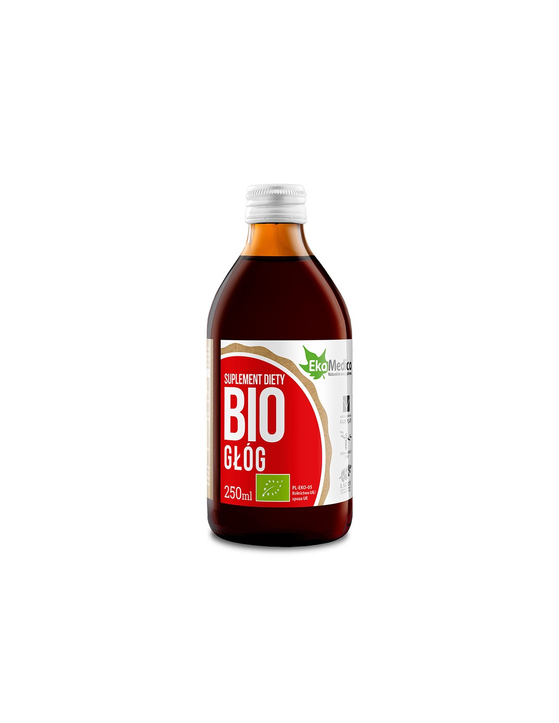 Szív és idegrendszer - Galagonya BIO, szirup 250 ml EkaMedica