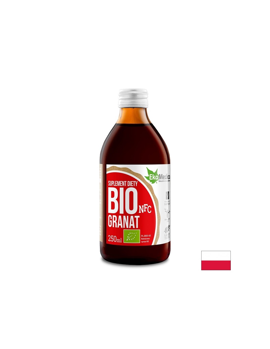 Vérrendszer és immunitás - Gránátalma szirup Bio, 250 ml EkaMedica