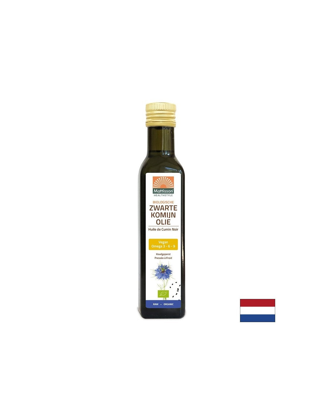 Feketeköménymag olaj (hidegen sajtolt) BIO, 250 ml