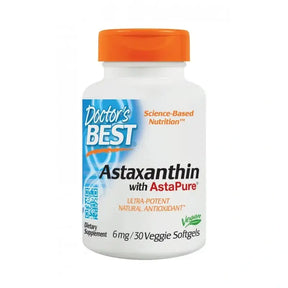 BEST Astaxanthin 6 mg - 90 Gel capsules - Nutra Best Europe