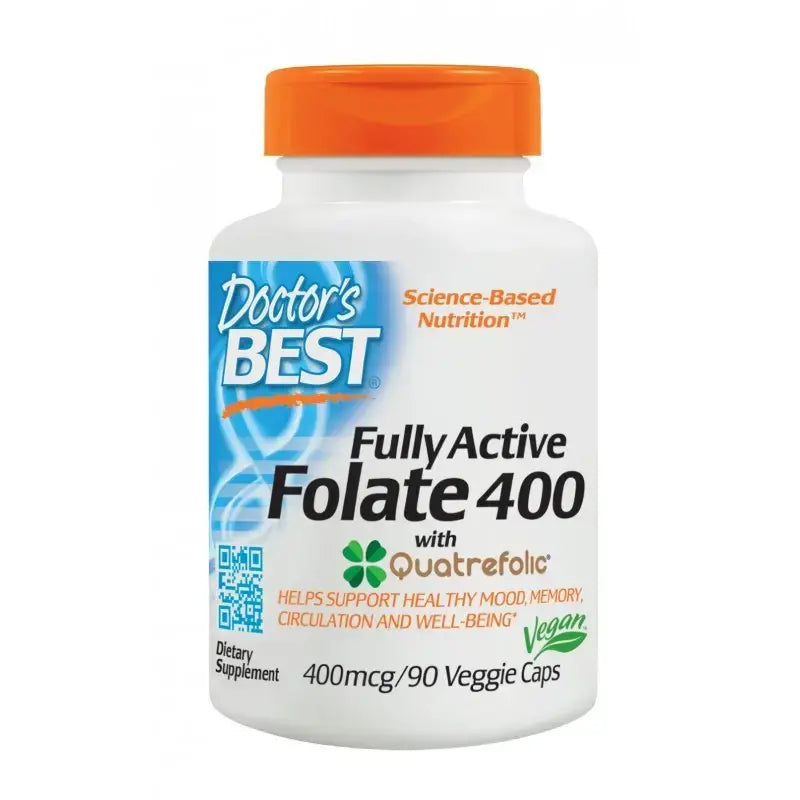 BEST Fully Active Folate 400 mcg - 90 capsules - Nutra Best Europe
