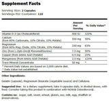 Cal-Mag Caps - 120 capsules - Nutra Best Europe