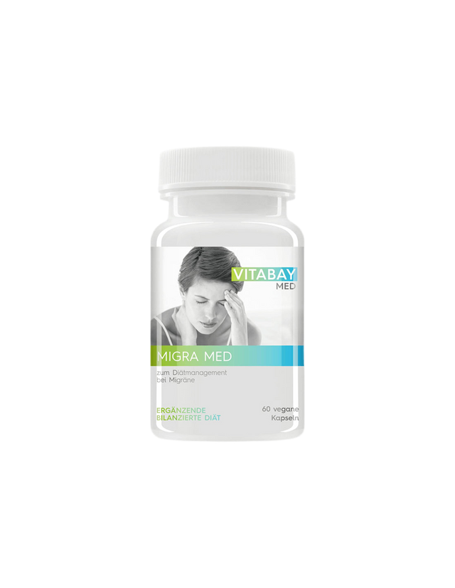 MigraMed - migraine pain control, 60 capsules - Nutra Best Europe