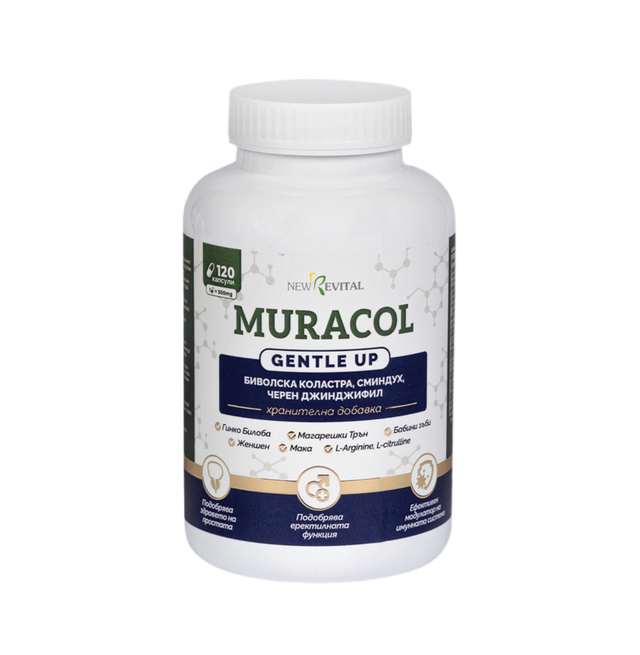 Muracol Gentle Up 120 capsules (Prostate and Erectile Function) - Nutra Best Europe