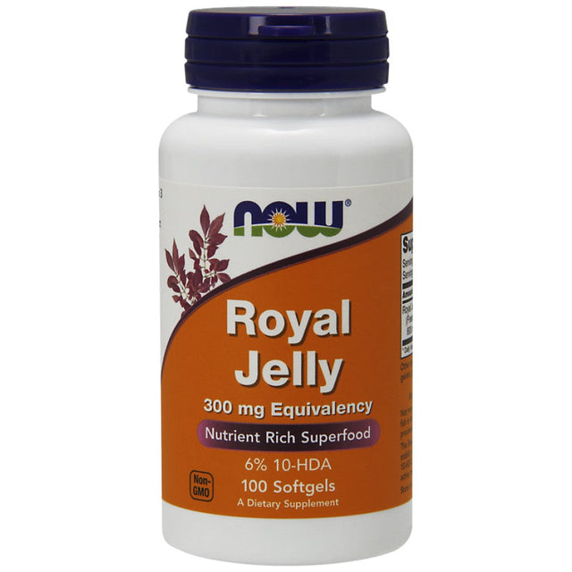 Royal Jelly 300 mg - 100 Gel Capsules - Nutra Best Europe