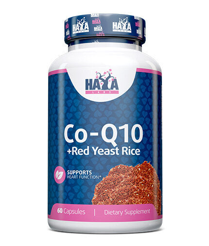 Co-Q10 60mg. & Red Yeast Rice 500mg. / 60caps. - Nutra Best Europe