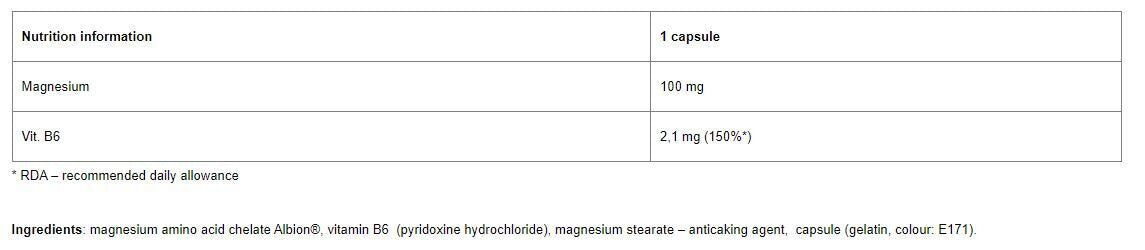 Chela-Mag B6 30 Caps. OLYMPUS - Nutra Best Europe