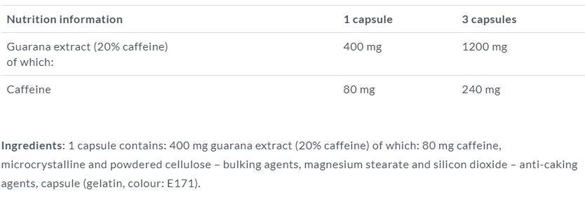 Guaranax 60 Caps. OLYMPUS - Nutra Best Europe