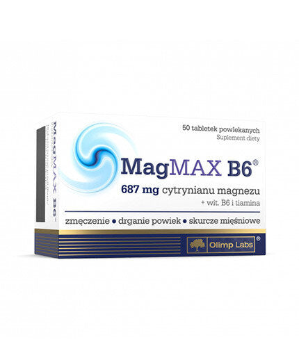 MagMax B6 50 Tabs OLIMP - Nutra Best Europe