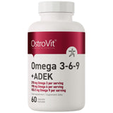 Omega 3-6-9 + ADEK | Vitamin A + D + E + K 60 Gel capsules - Nutra Best Europe