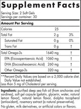 EPA Xtra 1640 mg - 60 Gel capsules - Nutra Best Europe