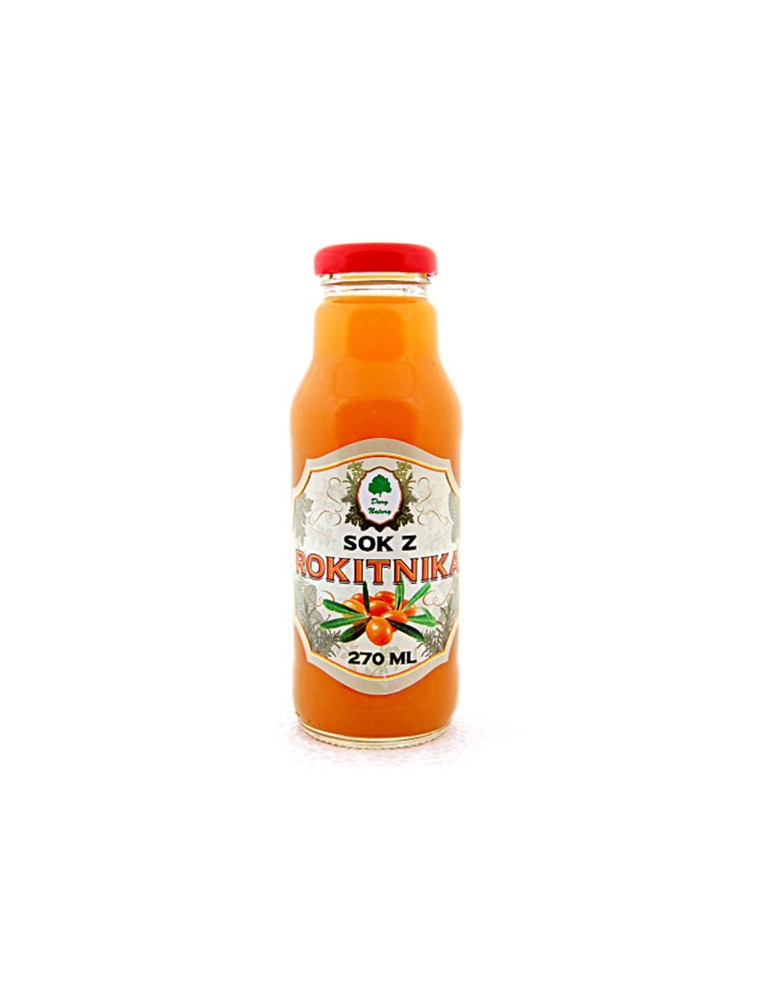 Bio homoktövis szirup italokhoz, 270 ml