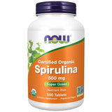 Spirulina 500 mg - 200 Tablets - Nutra Best Europe