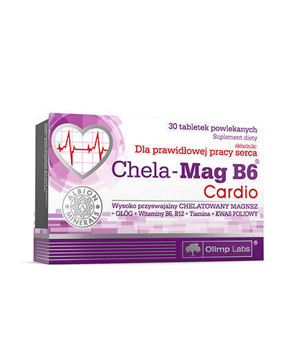 Chela-Mag B6 Cardio 30 Tabs OLIMP - Nutra Best Europe
