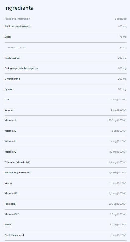 INNOVUM Silica 30 Caps OLIMP - Nutra Best Europe