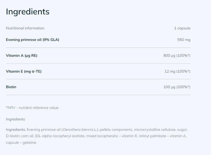 Gold-Vit A + E 30 Caps OLIMP - Nutra Best Europe