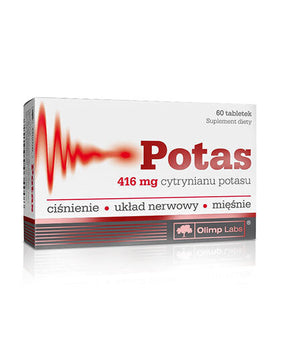 POTASSIUM CITRATE / Potas 416mg. 60 Tabs. OLYMPUS - Nutra Best Europe