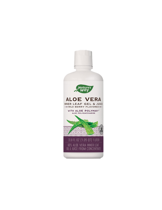 Aloe Vera Gel & Juice Berry - 1000 ml - Nutra Best Europe