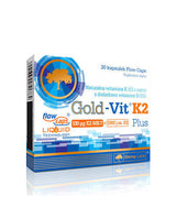 Gold Vit K2 Plus 30 Caps OLIMP - Nutra Best Europe