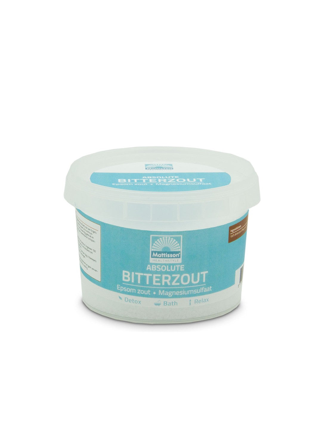 Epsom só (magnézium-szulfát), 275 g <tc>Mattisson Healthstyle</tc>