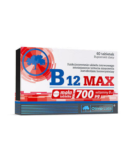 B12 MAX 60 Tabs OLIMP - Nutra Best Europe