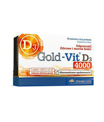 Gold - Vit D3 90 Tabs OLIMP - Nutra Best Europe