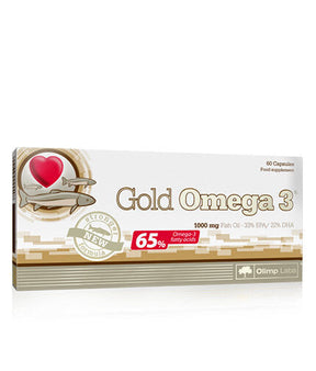 Gold Omega 3 65% 60 Caps. OLYMPUS - Nutra Best Europe