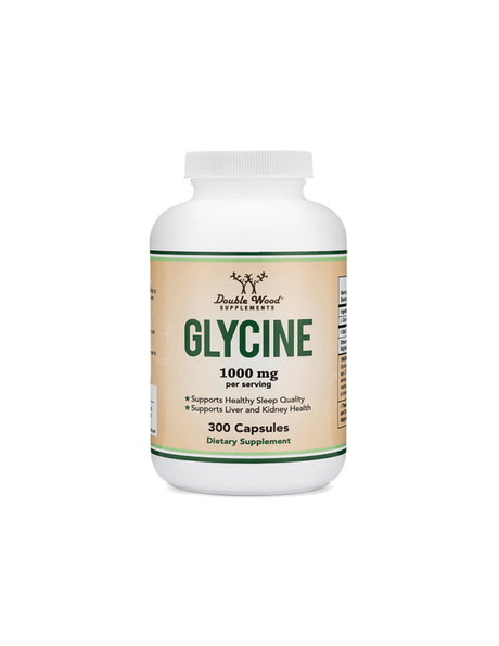 Glycine, 300 capsules Double Wood - Nutra Best Europe