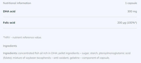 Gold DHA 30 Caps OLIMP - Nutra Best Europe