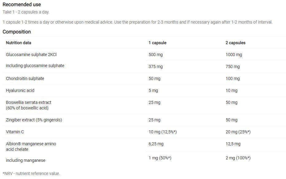 Arthroblock - 60 capsules - Nutra Best Europe