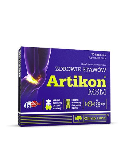 Artikon MSM 30 capsules - Nutra Best Europe