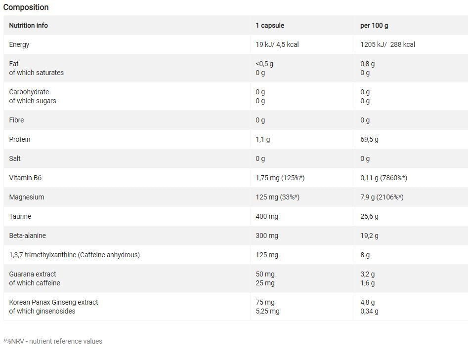 AMOK - 60 capsules - Nutra Best Europe