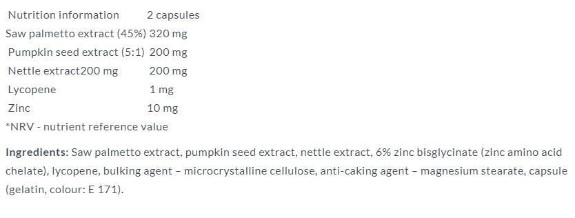Prostatan 60 Caps OLIMP - Nutra Best Europe