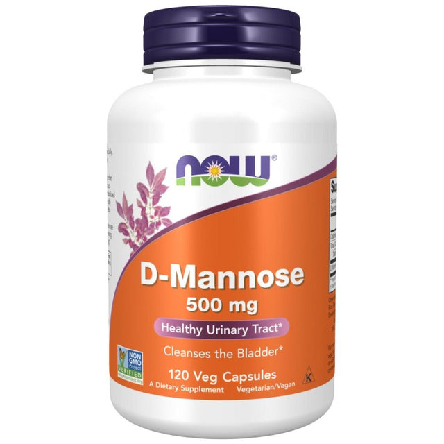 D-Mannose 500 mg - 120 capsules - Nutra Best Europe