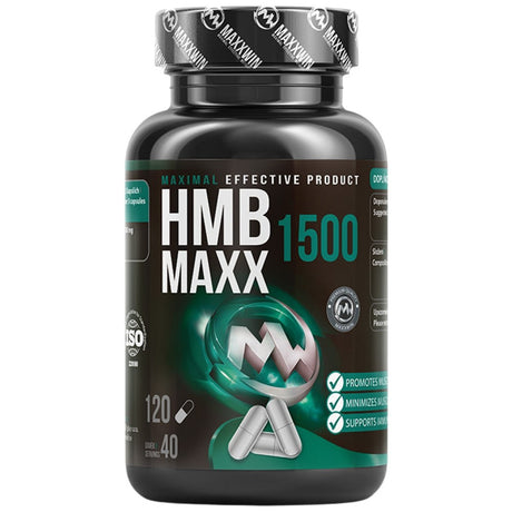 HMB Maxx 1500 - 120 capsules - Nutra Best Europe