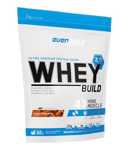Whey Protein Build 2.0 / Bag - 1.00 KG - Nutra Best Europe