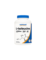 Muscle mass and endurance - L-Isoleucine, 500 mg x 240 capsules Nutricost - Nutra Best Europe