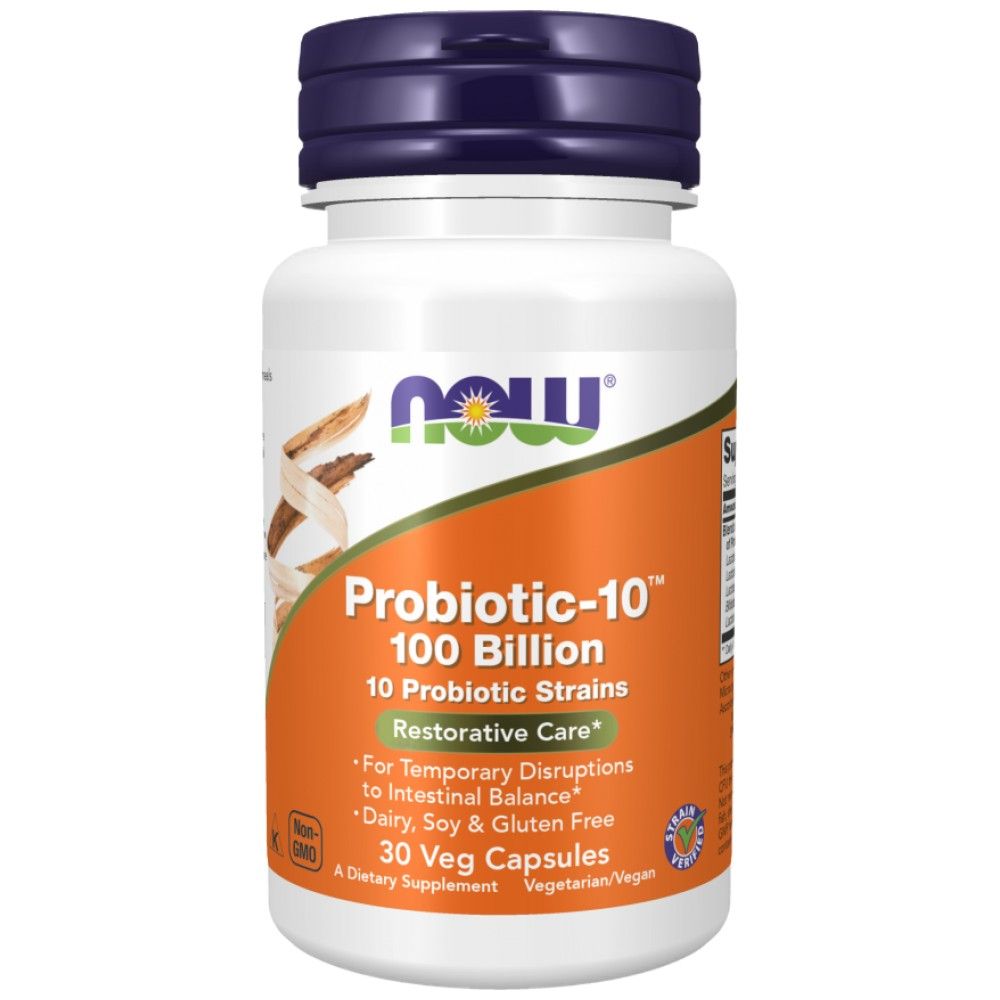 Probiotic-10 100 Billion - 60 capsules - Nutra Best Europe