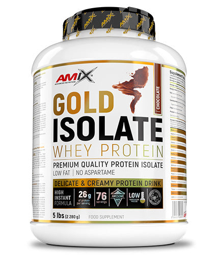 Gold Whey Protein Isolate - 2.27 kg - Nutra Best Europe