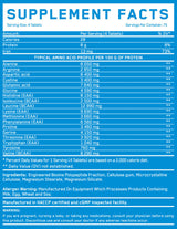 Cryo Beef Amino 8000mg / 300tabs. - Nutra Best Europe