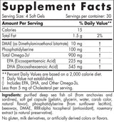 Omega Focus Junior - 120 Gel capsules - Nutra Best Europe