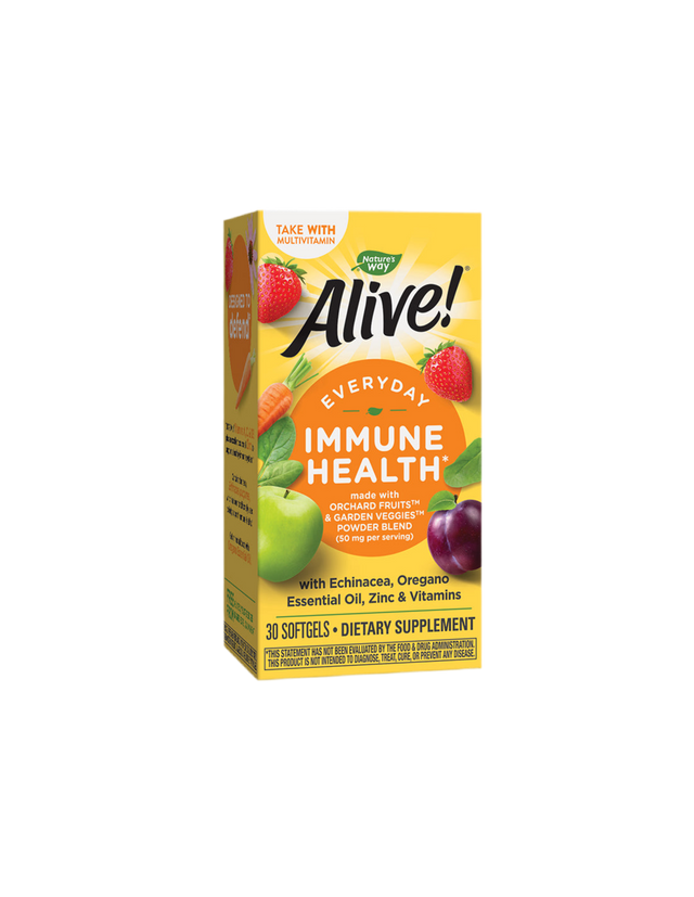 Alive! / Alive! Immune Health x 30 Nature's Way Softgel Capsules - Nutra Best Europe