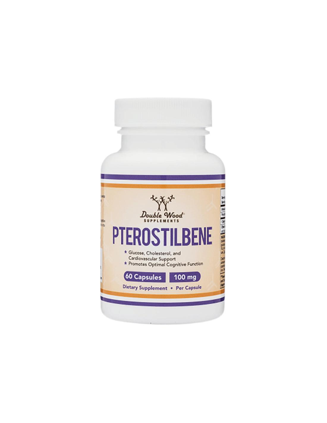 Pterostilbene/ Pterostilbene, 100 mg, 60 capsules Double Wood - Nutra Best Europe