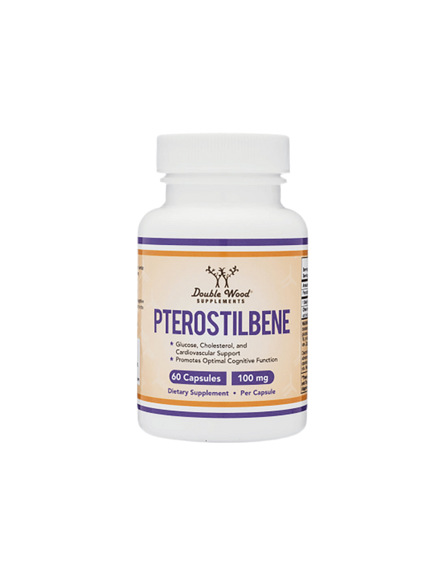 Pterostilbene/ Pterostilbene, 100 mg, 60 capsules Double Wood - Nutra Best Europe